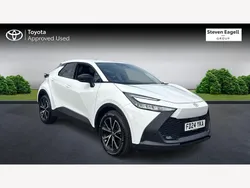 White Used 2024 Toyota C-HR Design SUV | £26,910 (A bit pricey)