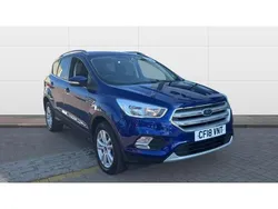 Blue Used 2018 Ford Kuga Zetec SUV | £9,824 (Fair price)