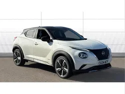 White Used 2024 Nissan Juke Tekna+ SUV | £20,225 (Fair price)