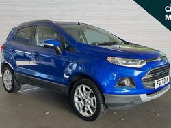Blue Used 2017 Ford Ecosport Titanium SUV | £7,068 (Fair price)