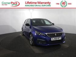 Blue Used 2018 Peugeot 308 GT-line Hatchback | £8,749 (Fair price)