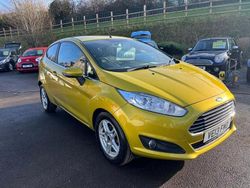 Yellow Used 2013 Ford Fiesta Zetec Hatchback | £3,699 (Fair price)