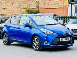 Blue Used 2020 Toyota Yaris Hybrid Hatchback | £12,840 (Super price)