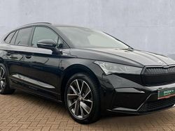 Black magic pearl effect Used 2022 Skoda Enyaq iV SportLine SUV | £22,890 (Fair price)