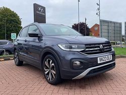 Grey Used 2023 VW T-Cross Black Edition SUV | £18,100 (Fair price)