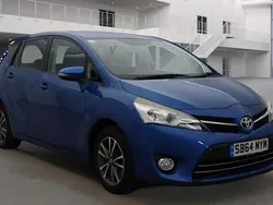 Blue Used 2014 Toyota Verso Multidrive S MPV | £8,995 (Fair price)