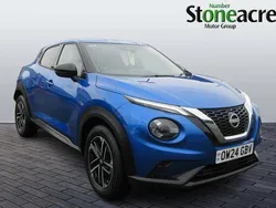 Blue Used 2024 Nissan Juke N-Connecta SUV | £18,495 (A bit pricey)