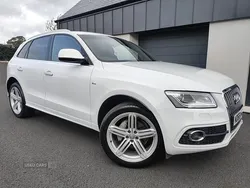 White Used 2017 Audi Q5 S-line plus SUV | £15,995 (Super price)