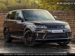 Black Used 2022 Land Rover Range Rover Sport HSE Dynamic SUV | £43,790 (A bit pricey)