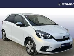 Sunlight white Used 2022 Honda Jazz Hybrid Hatchback | £18,130 (Fair price)