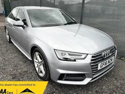 Silver Used 2016 Audi A4 S-Line Sedan | £10,495 (Fair price)