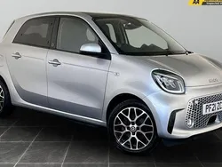 Silver Used 2021 Smart ForFour Electric Drive Exclusive Hatchback | £7,595 (Fair price)
