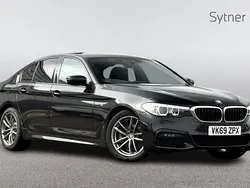 Black Used 2019 BMW 520 M Sport | £17,250 (Fair price)