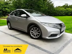 Silver Used 2013 Honda Civic ES Hatchback | £2,295 (Fair price)