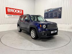 Blue Used 2017 Jeep Renegade Longitude SUV | £8,990 (Fair price)