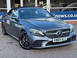 Grey Used 2019 Mercedes C200 AMG Line Premium Cabriolet | £22,245 (Fair price)