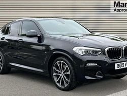 Black Used 2019 BMW X4 M Sport SUV | £25,202 (Fair price)