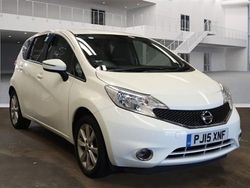 White Used 2015 Nissan Note Acenta Premium MPV | £5,499 (Fair price)