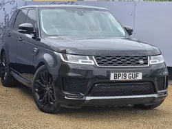 Black Used 2019 Land Rover Range Rover Sport HSE SUV | £33,495 (Fair price)