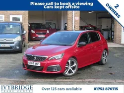 Red Used 2018 Peugeot 308 GT-line Hatchback | £7,495 (Fair price)