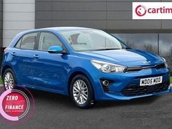 Blue Used 2022 Kia Rio Hatchback | £15,250 (Fair price)