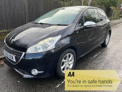 Midnight black Used 2015 Peugeot 208 Style Hatchback | £5,495 (A bit pricey)