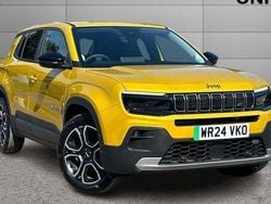 Yellow Used 2024 Jeep Avenger EV Summit SUV | £18,995 (Fair price)