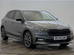 Graphite grey metallic Used 2025 Skoda Fabia Monte Carlo Hatchback | £18,995 (Expensive)