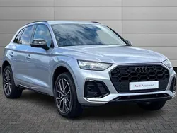 Silver Used 2024 Audi Q5 Black Edition SUV | £42,595 (A bit pricey)