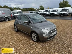 Grey Used 2009 Fiat 500 Lounge Hatchback | £4,495 (Good price)