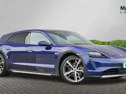 Blue Used 2021 Porsche Taycan Cross Turismo Sedan | £49,990 (Fair price)
