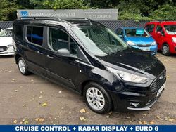 Black Used 2021 Ford Grand Tourneo Connect Zetec MPV | £15,495 (Fair price)