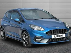 Blue Used 2018 Ford Fiesta ST Hatchback | £10,850 (Fair price)