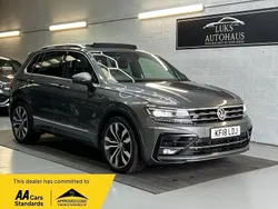 Grey Used 2018 VW Tiguan R-line SUV | £17,295 (Good price)
