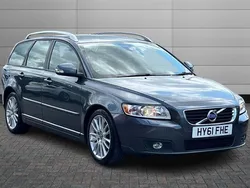 Grey Used 2011 Volvo V50 SE Lux Estate | £6,250 (Fair price)