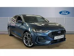Blue Used 2023 Ford Focus ST-Line X Hatchback | £20,500 (Fair price)