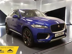 Blue Used 2016 Jaguar F-Pace First Edition SUV | £18,450 (Fair price)