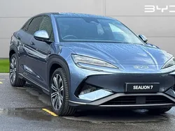 Grey New 2025 BYD Sealion 7 Design SUV | £49,000 (A bit pricey)