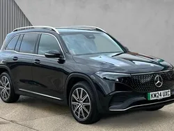 Cosmos black metallic Used 2024 Mercedes EQB350 Executive SUV | £32,135