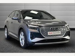 Grey Used 2023 Audi Q4 Sportback e-tron S-Line SUV | £27,690