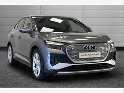 Grey Used 2023 Audi Q4 Sportback e-tron S-Line SUV | £28,290