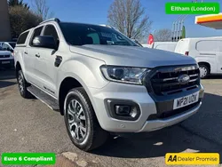 Silver Used 2021 Ford Ranger Wildtrack Pickup | £17,999 (Fair price)