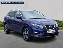 Blue Used 2019 Nissan Qashqai N-Connecta SUV | £15,964 (Fair price)