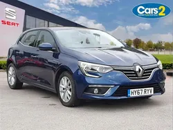 Blue Used 2017 Renault Mégane IV Dynamique Hatchback | £8,491 (Fair price)