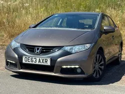 Brown Used 2013 Honda Civic ES Hatchback | £2,995 (Good price)