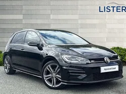 Deep black Used 2020 VW Golf VII R-line Edition Hatchback | £19,000 (A bit pricey)