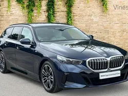 Blue Used 2025 BMW 530e M Sport Estate | £47,407 (Fair price)