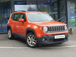 Orange Used 2017 Jeep Renegade Longitude SUV | £8,298 (Fair price)