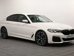 White Used 2022 BMW 530 M Sport Sedan | £34,495 (A bit pricey)