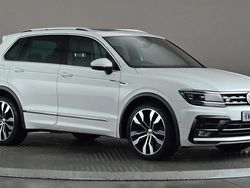 White Used 2019 VW Tiguan R-line SUV | £20,498 (Fair price)